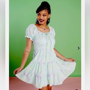 Her Universe Disney Mickey Mouse And Friends Pastel Spring Dress